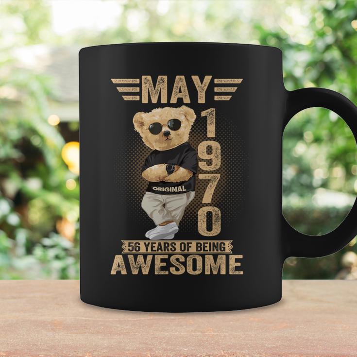 5月56日 誕生日 男性 女性 1970年 素晴らしいテディベア コーヒーマグ ギフトのアイデア