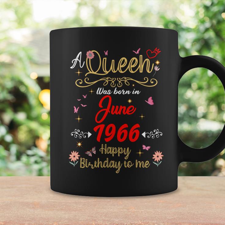 6月の誕生日 クイーン 1966年6月より6月の女の子 長袖tシャツ コーヒーマグ ギフトのアイデア