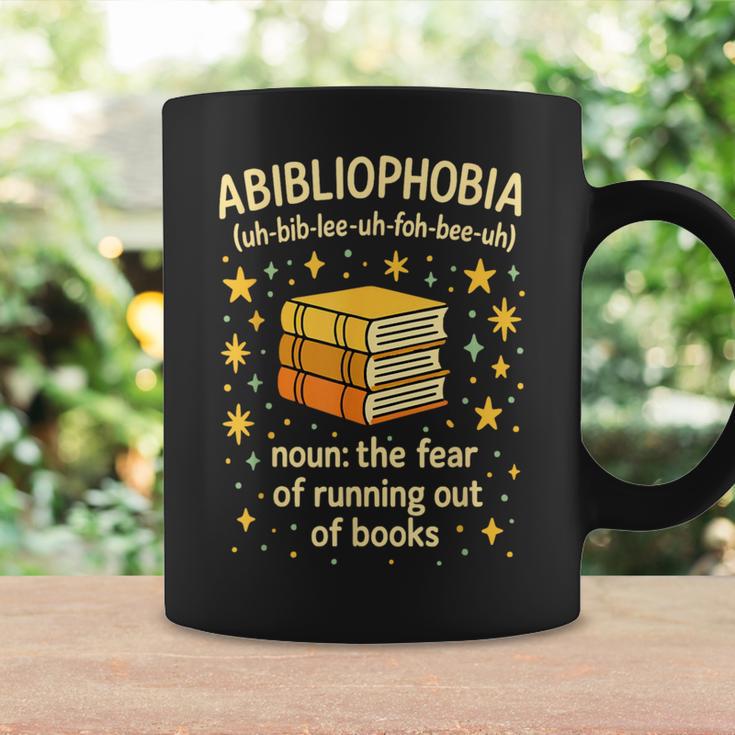 Abibliophobia Book Lover Reading Humor Graphic Graphic Print Coffee Mug Gifts ideas