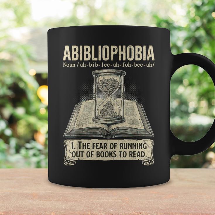 Abibliophobia Reading Bookworm Books Reader Graphic Print Coffee Mug Gifts ideas