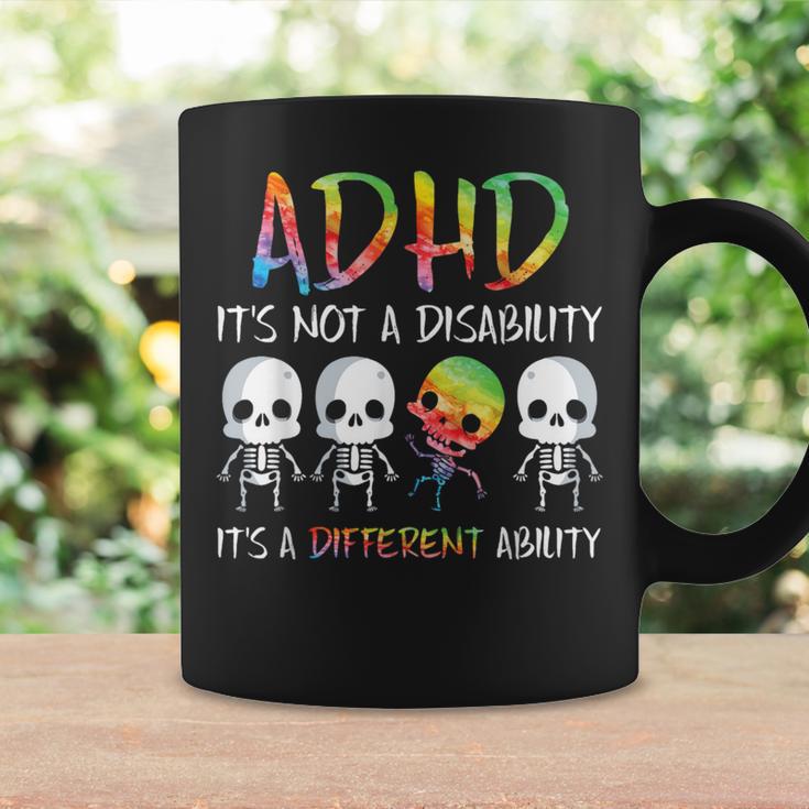 Adhd It's Not Disability It's A Different Abilitykeleton コーヒーマグ ギフトのアイデア
