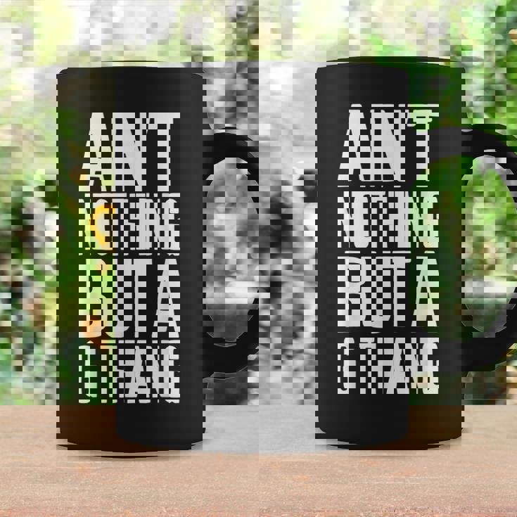 Ain't Nothing But A G Thang 90S ファンキーなオールドスクール愛好家 コーヒーマグ ギフトのアイデア