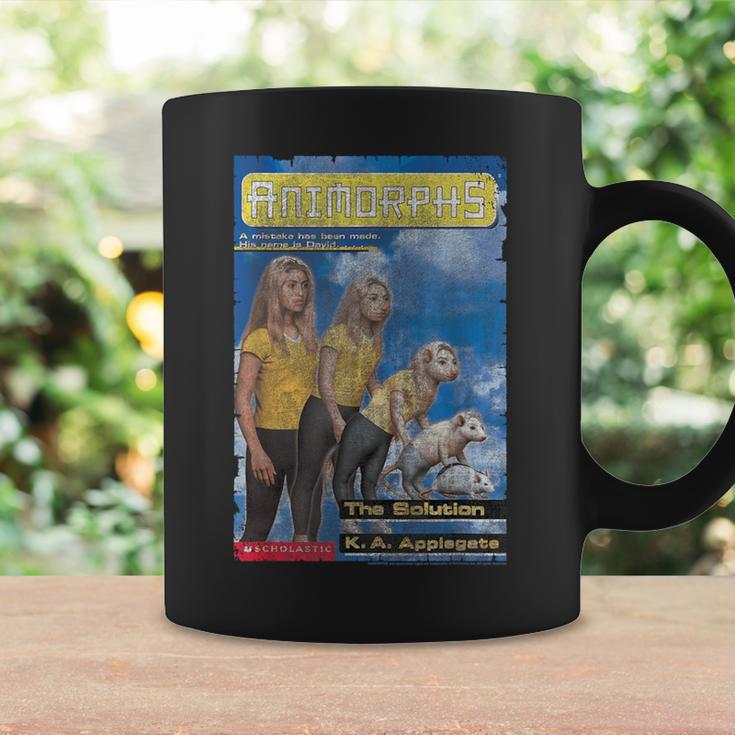 Animorphs The Solution Opossum Transformation Book Cover Graphic Print Coffee Mug Gifts ideas
