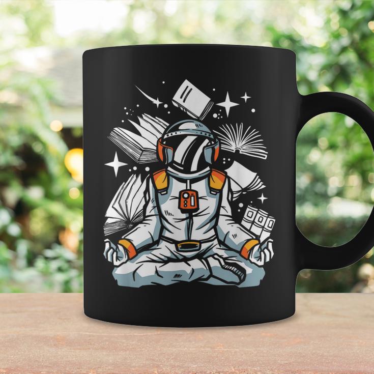 Astronaut Reader Books Lover Book Reading Nerd Literature Graphic Print Coffee Mug Gifts ideas