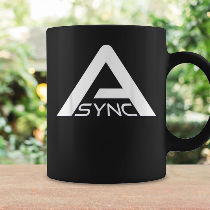 Async Backroom Pixels Research コーヒーマグ ギフトのアイデア