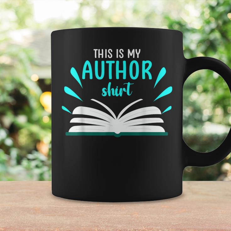This Is My Author Shirt Write Book Graphic Print Coffee Mug Gifts ideas