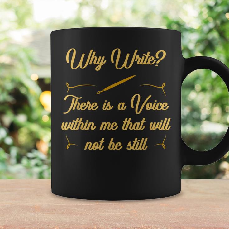 Author Writer Book Publisher Story Writing Why Write Graphic Print Coffee Mug Gifts ideas
