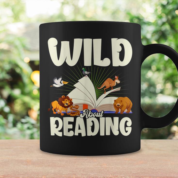 Avid Readers Bookworms Book Lovers Wild About Reading Lovers Graphic Print Coffee Mug Gifts ideas