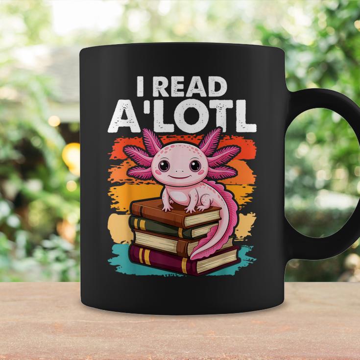 Axolotl Book Lover Librarian Reading Library Readers Graphic Print Coffee Mug Gifts ideas