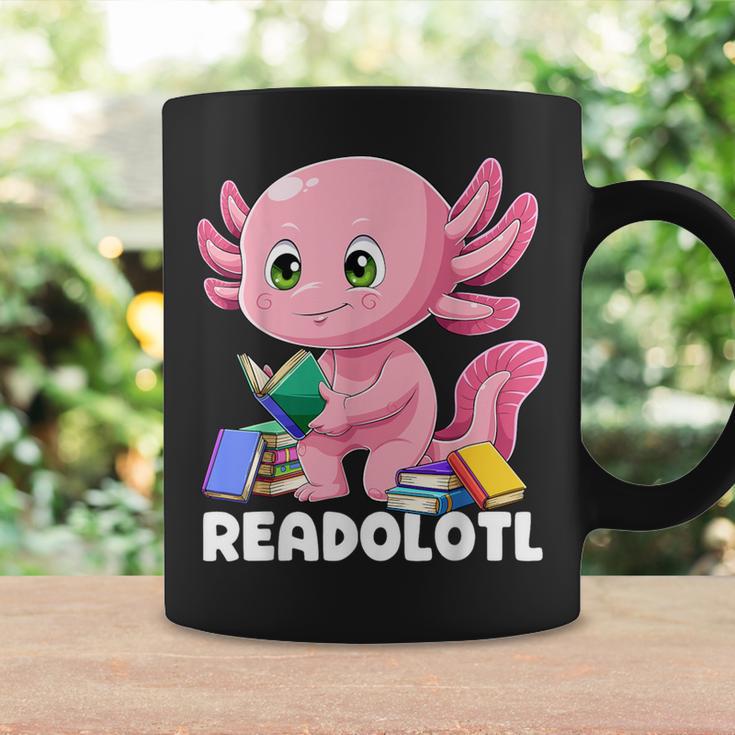 Axolotl Book Reading Bookworm Readolotl Mexican Salamander Graphic Print Coffee Mug Gifts ideas