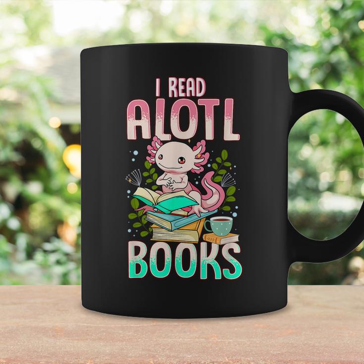 Axolotl Shirts For Girls Book Lover Cute I Read Alotl Books Graphic Print Coffee Mug Gifts ideas