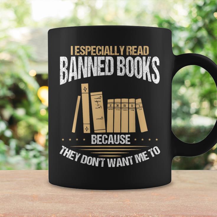 Banned Book Set Book Lover Banned Book List Librarian Graphic Print Coffee Mug Gifts ideas