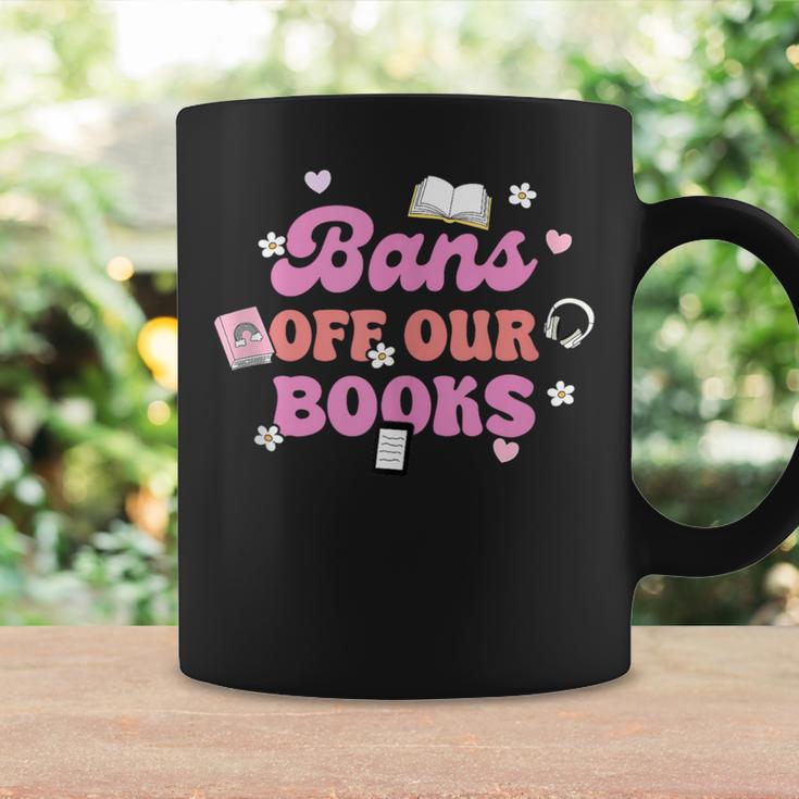 Bans Off Our Books Quote Graphic Print Coffee Mug Gifts ideas