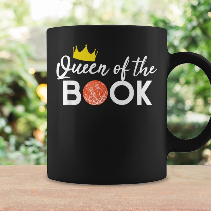 Basketball Scorebook Keeper Tshirt Scoring Queen Of The Book Graphic Print Coffee Mug Gifts ideas