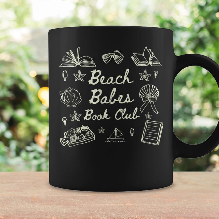 Beach Babes Book Club Coastal Book Club Graphic Print Coffee Mug Gifts ideas