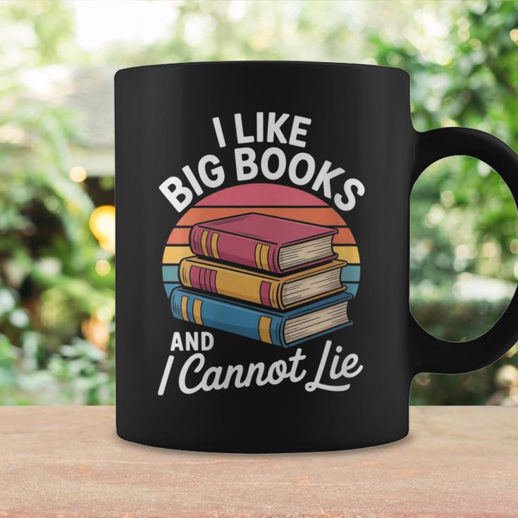I Like Big Books Cannot Lie Librarian Reading Teacher Graphic Print Coffee Mug Gifts ideas