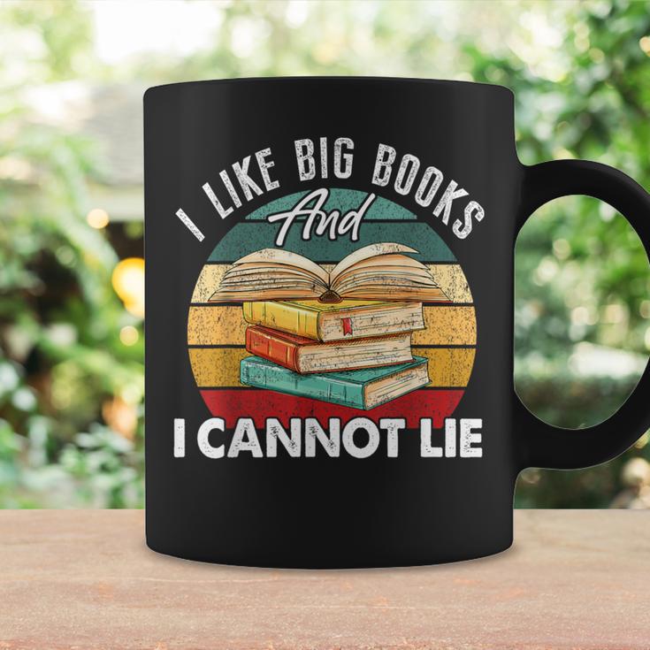 I Like Big Books Librarian Reading Teacher Book Lover Graphic Print Coffee Mug Gifts ideas