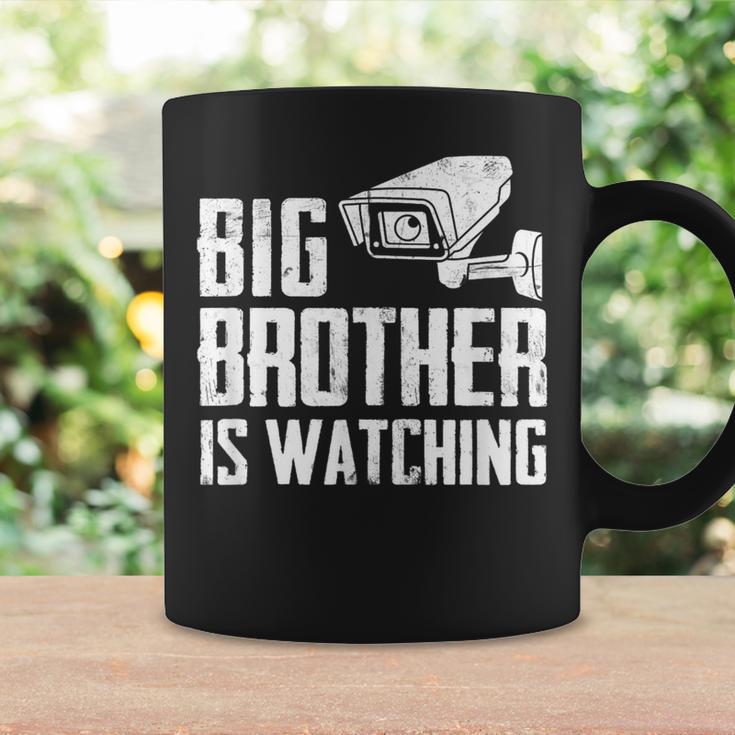 Big Brother Is Watching Government Massurveillance Cctv コーヒーマグ ギフトのアイデア