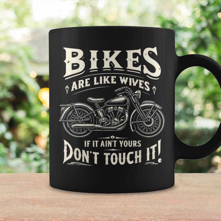 Bikes Are Like Wives 面白い オートバイ バイカー 妻 コーヒーマグ ギフトのアイデア