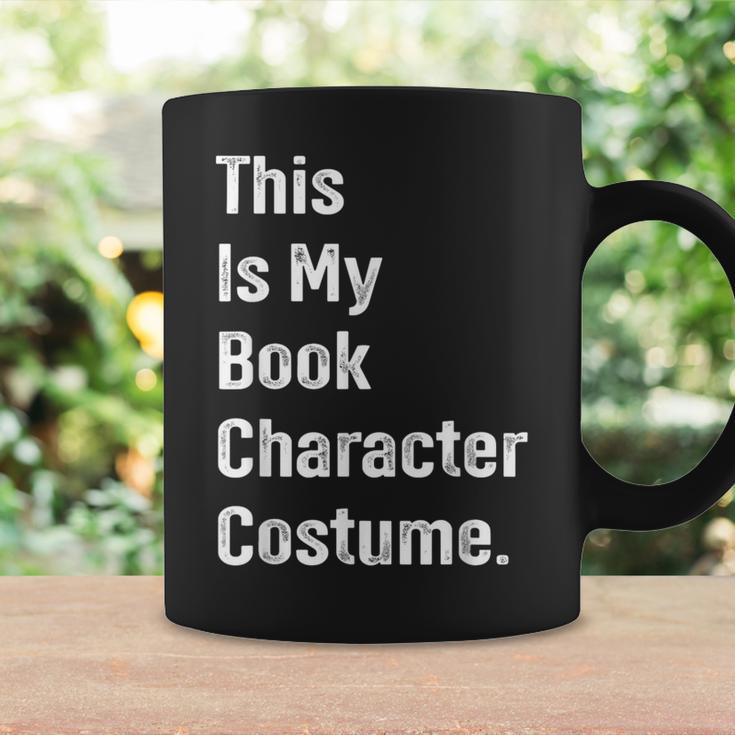 This Is Book Character Costume Easy Lazy DIY Halloween Party Graphic Print Coffee Mug Gifts ideas