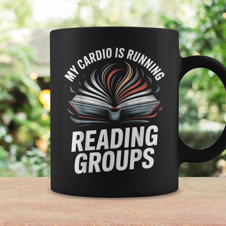 Book Club Fans My Cardio Reading Groups Quote Graphic Print Coffee Mug Gifts ideas Book Club Fans My Cardio Reading Groups Quote Graphic Print Coffee Mug Gifts ideas