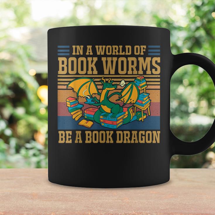 Book Dragon Kids Bookworm Graphic Print Coffee Mug Gifts ideas