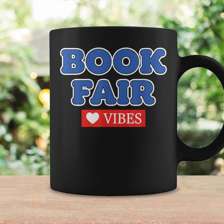 Book Fair Vibes Kids Retro Book Fair Book Lover Graphic Print Coffee Mug Gifts ideas Book Fair Vibes Kids Retro Book Fair Book Lover Graphic Print Coffee Mug Gifts ideas