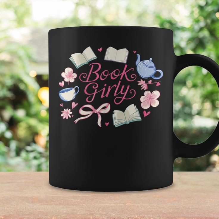 Book Girly Aesthetic For Coquette Book Lover And Reader Graphic Print Coffee Mug Gifts ideas
