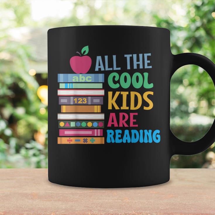 Book Lover All The Cool Kids Reading Graphic Print Coffee Mug Gifts ideas