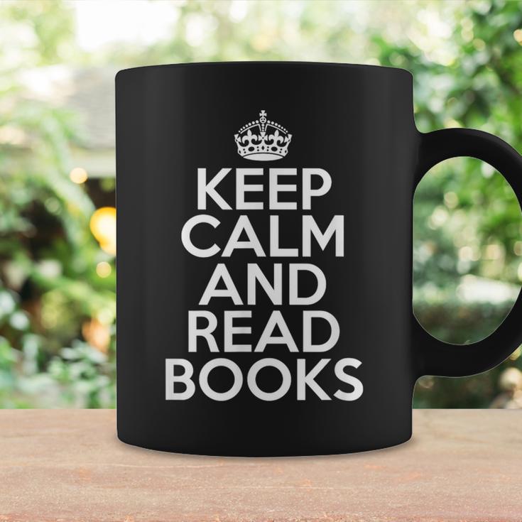 Book Lover Keep Calm And Read Books Graphic Print Coffee Mug Gifts ideas