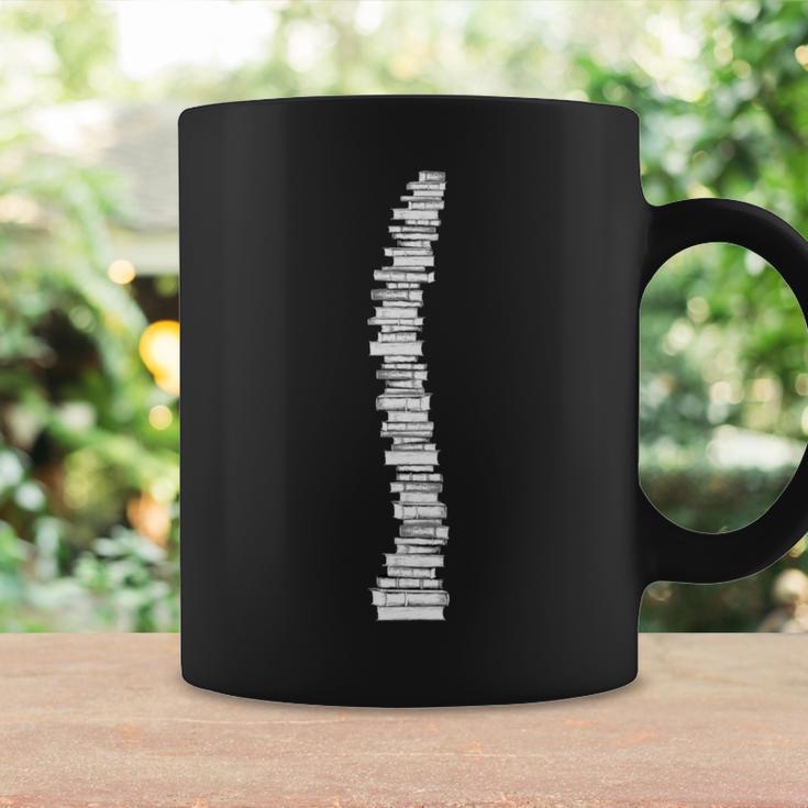 Book Lover Spine Backbone Bookworm Avid Reading Lovers Books Raglan Baseball Tee Graphic Print Coffee Mug Gifts ideas