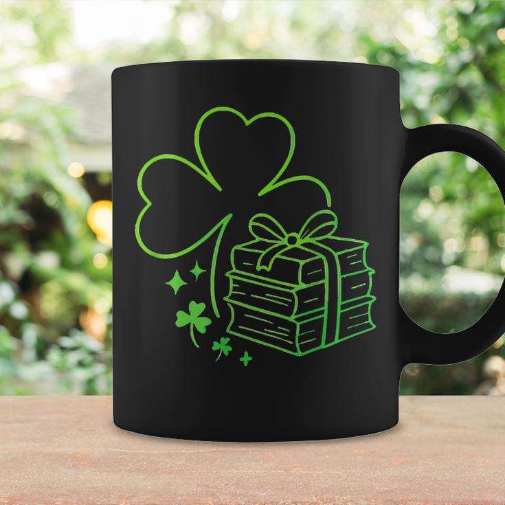 Book Lover St Patrick Day Librarian Teacher St Paddys Graphic Print Coffee Mug Gifts ideas