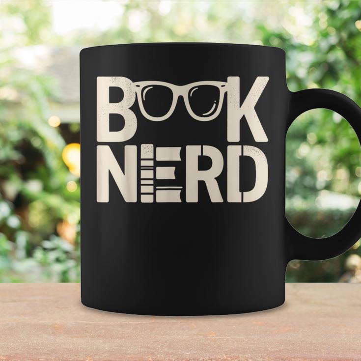 BOOK NERD Bibliophilia Book Reader Literature Bookworm Graphic Print Coffee Mug Gifts ideas