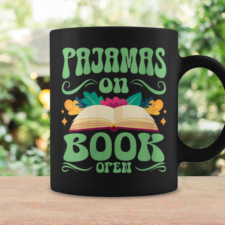 Book And Pajama Pajamas On Book Open Graphic Print Coffee Mug Gifts ideas