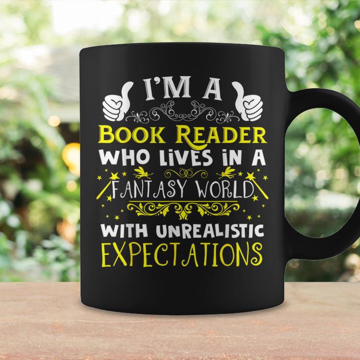 Im a Book Reader Fantasy World Funniest Design Graphic Print Coffee Mug Gifts ideas