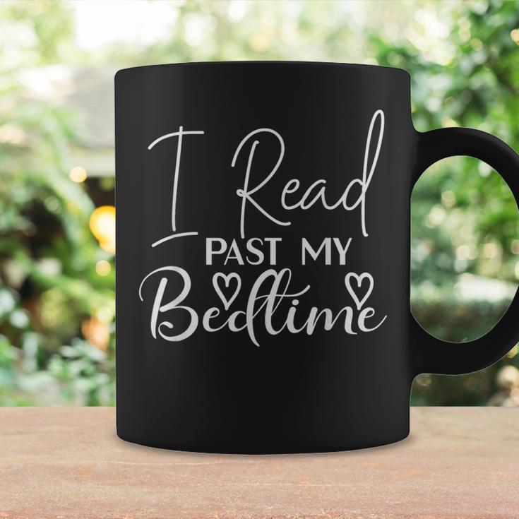 Book Reader I Read Past My Bedtime Bookworm Lover Librarian Graphic Print Coffee Mug Gifts ideas