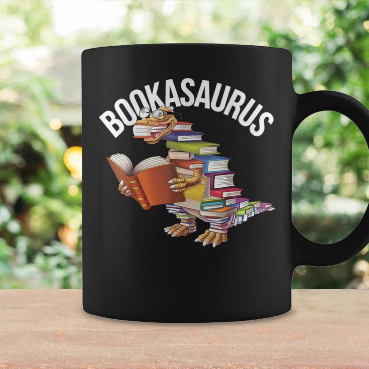 Book Reading Dinosaur T-Rex Dino Bookworm Graphic Print Coffee Mug Gifts ideas