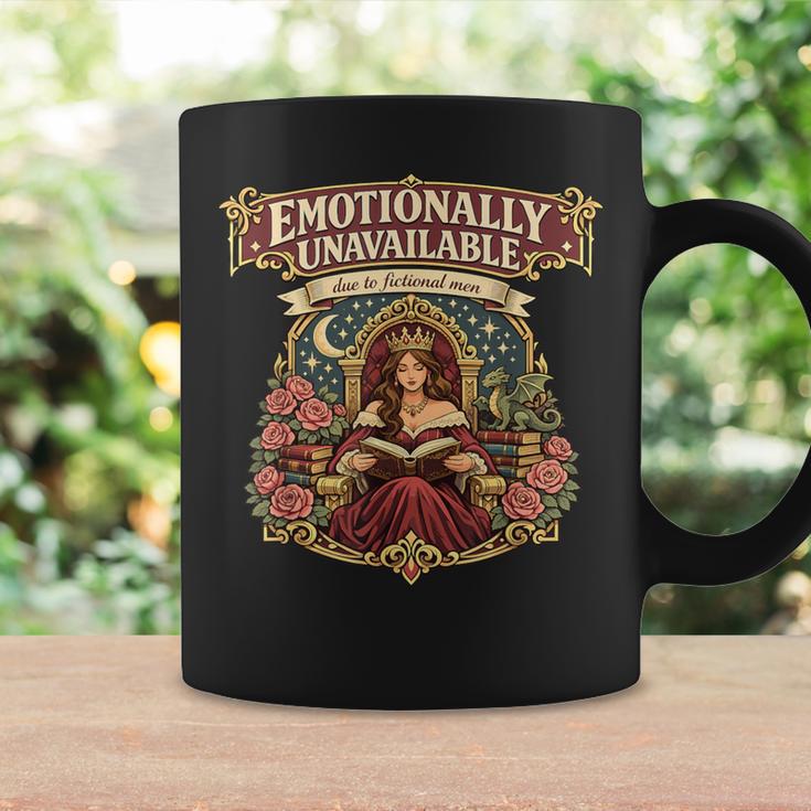 Book Reading Outfit Woman Romantasy And Romance Dress Reader Graphic Print Coffee Mug Gifts ideas