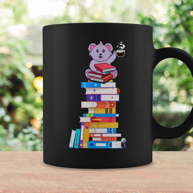 Book Reading Tea Coffee Kawaii Bookworm Koala Graphic Print Coffee Mug Gifts ideas
