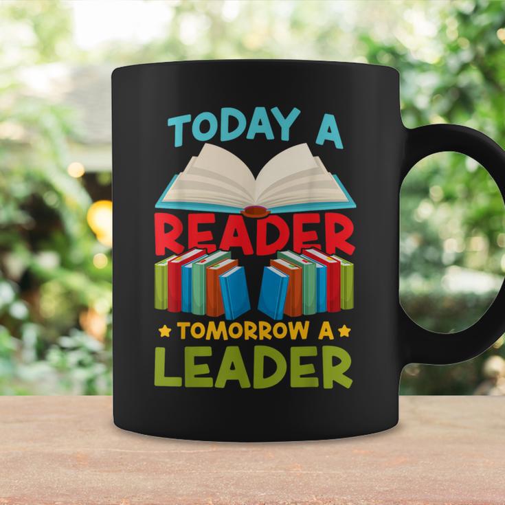 Book Reading Today A Reader Tomorrow A Leader Graphic Print Coffee Mug Gifts ideas