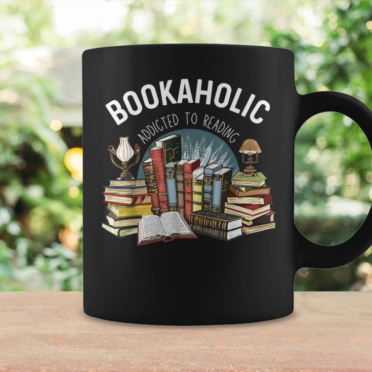 Bookaholic Addicted To Reading Book Lovers Literacy Graphic Print Coffee Mug Gifts ideas