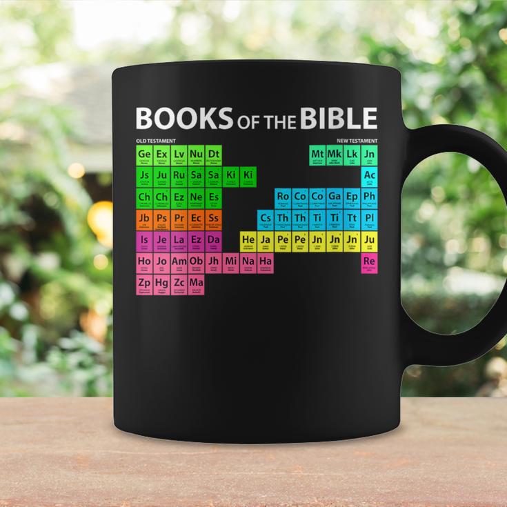 Books Of Bible Periodic Table Seminary Pastor Appreciation Graphic Print Coffee Mug Gifts ideas