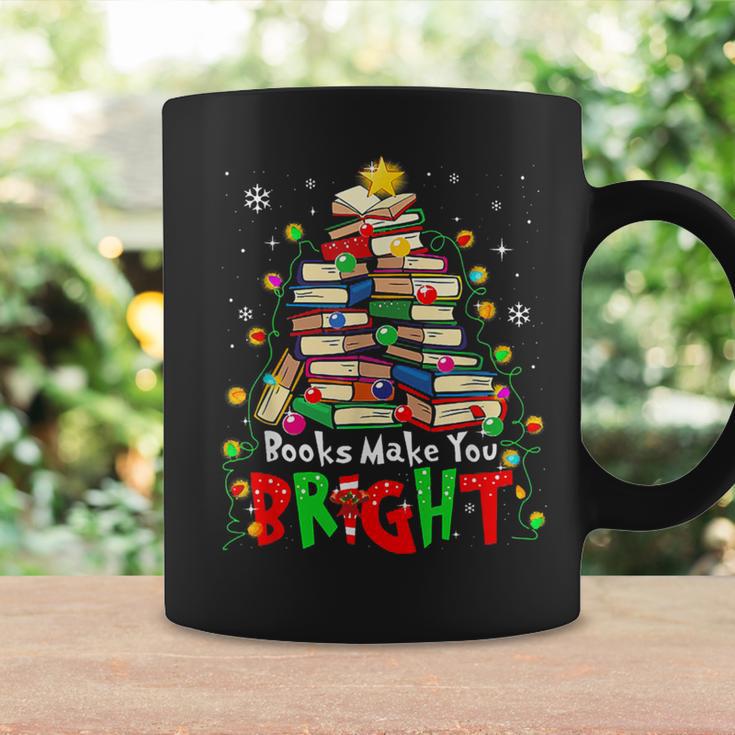 Books Make You Bright Christmas Librarian Book Lover Graphic Print Coffee Mug Gifts ideas Books Make You Bright Christmas Librarian Book Lover Graphic Print Coffee Mug Gifts ideas