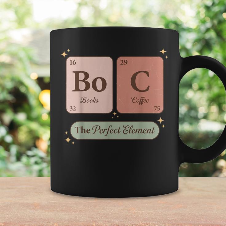 Books And Coffee Periodic Table Elements The Perfect Element Graphic Print Coffee Mug Gifts ideas