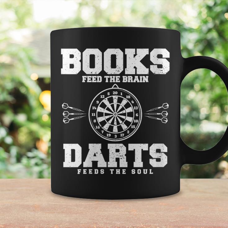 Books Feed The Brain Darts Feeds The Soul Graphic Print Coffee Mug Gifts ideas Books Feed The Brain Darts Feeds The Soul Graphic Print Coffee Mug Gifts ideas