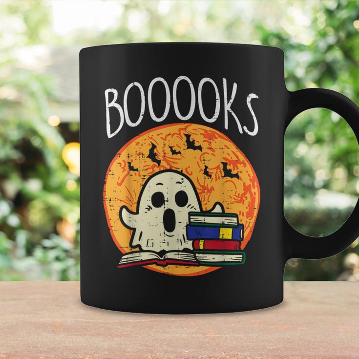 Books Ghost Boooks Halloween Reading Librarian Teacher Book Graphic Print Coffee Mug Gifts ideas