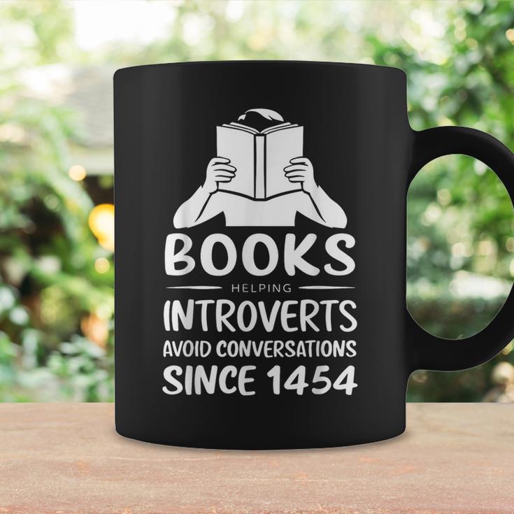 Books Helping Introverts Avoid Conversations Since 1454 Graphic Print Coffee Mug Gifts ideas
