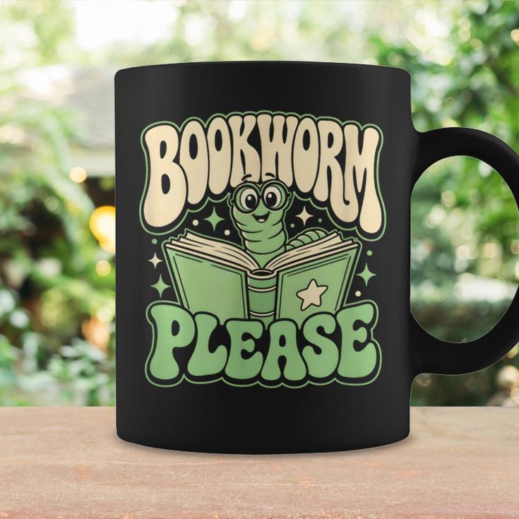 Bookworm Please Book Lover Reader Graphic Print Coffee Mug Gifts ideas
