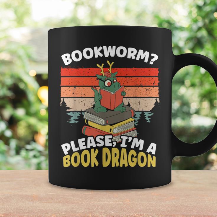 Bookworm Please I'm A Book Dragon Bookworm Book Lovers Graphic Print Coffee Mug Gifts ideas