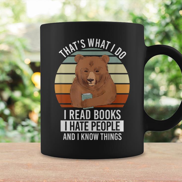 Bookworm I Bookworm I Read Books Hate People Anti Social Graphic Print Coffee Mug Gifts ideas